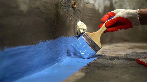 SJ Waterproofing Pros commercial waterproofing team near West Islip, NY